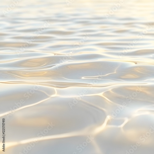 Calming Beige Water Surface Texture Background