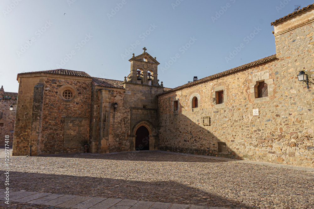 Naklejka premium Convento de San Pablo en Cáceres