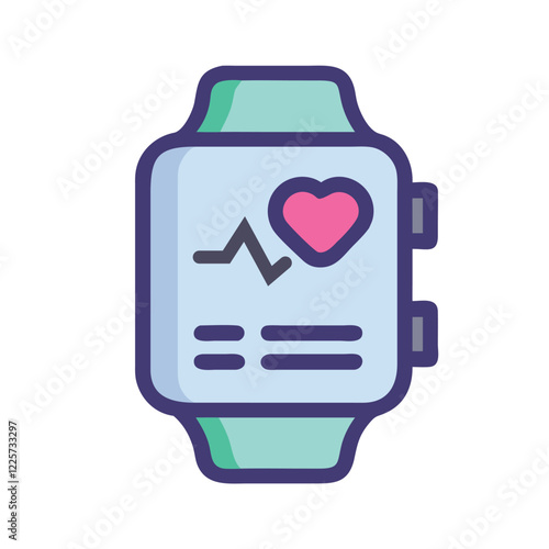 Smartwatch Tracking Heart Rate