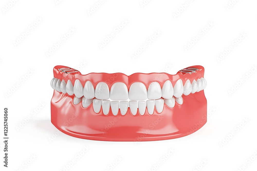 Obraz premium 3D dentures for elderly care