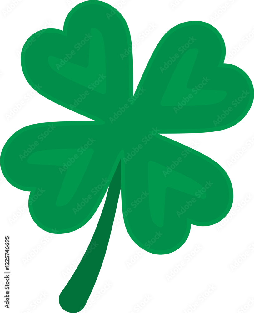 Green four leaf clover icon. Vector. Isolated. Green four leaf clover icon. Vector. Isolated.
