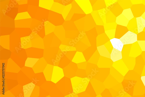 Gradient yellow background. Creative texture from yellow squares for publication, design, poster, calendar, post, screensaver, wallpaper, postcard, cover, banner, website. Vector illustration