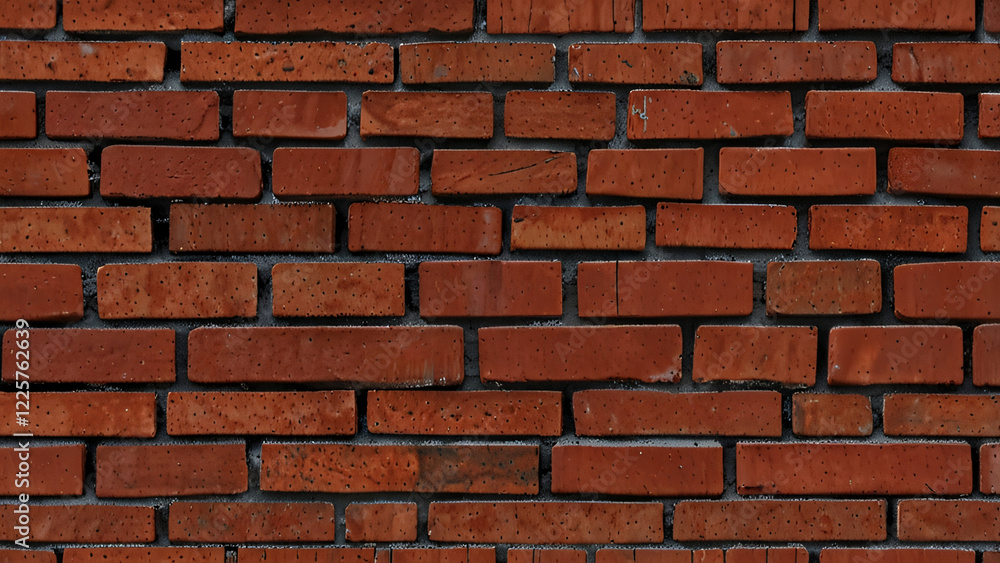 brick wall. background with a red brick wall