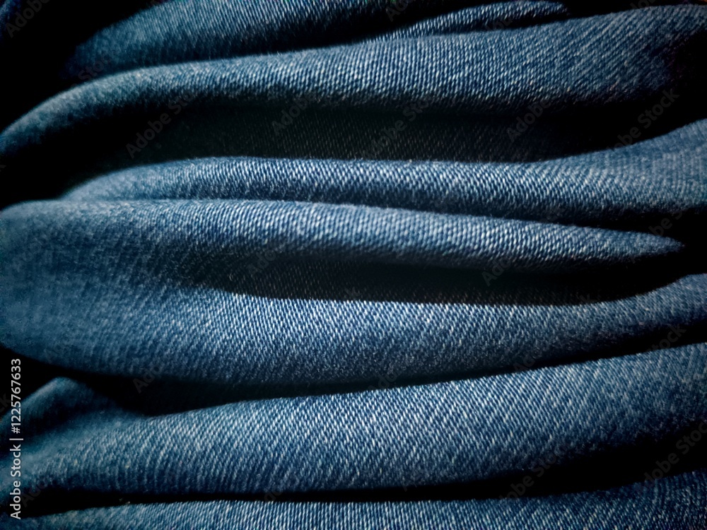 stack of blue jeans stack of blue jeans