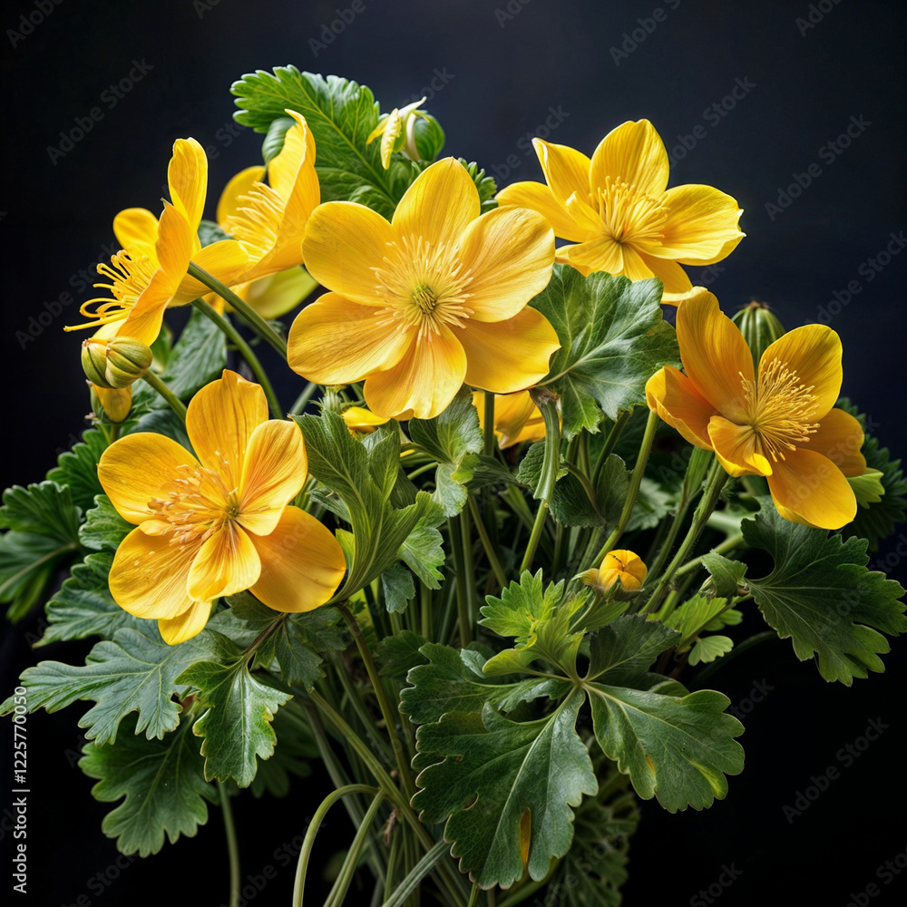 Obraz premium Aromatisches Schellkraut – eine vielseitigen Heil- und Gewürzpflanze