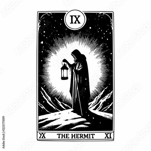 The Hermit Tarot: A Journey of Self-Awareness