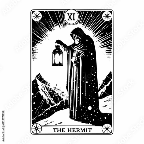 The Hermit Tarot: Embracing Solitude and Reflection