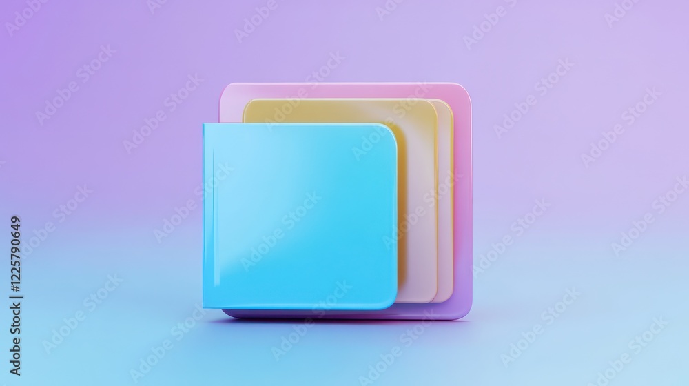 3d Folder file icon. Minimal Office Files Folder Data Storage Bank Data 3D render 3d Folder file icon. Minimal Office Files Folder Data Storage Bank Data 3D render