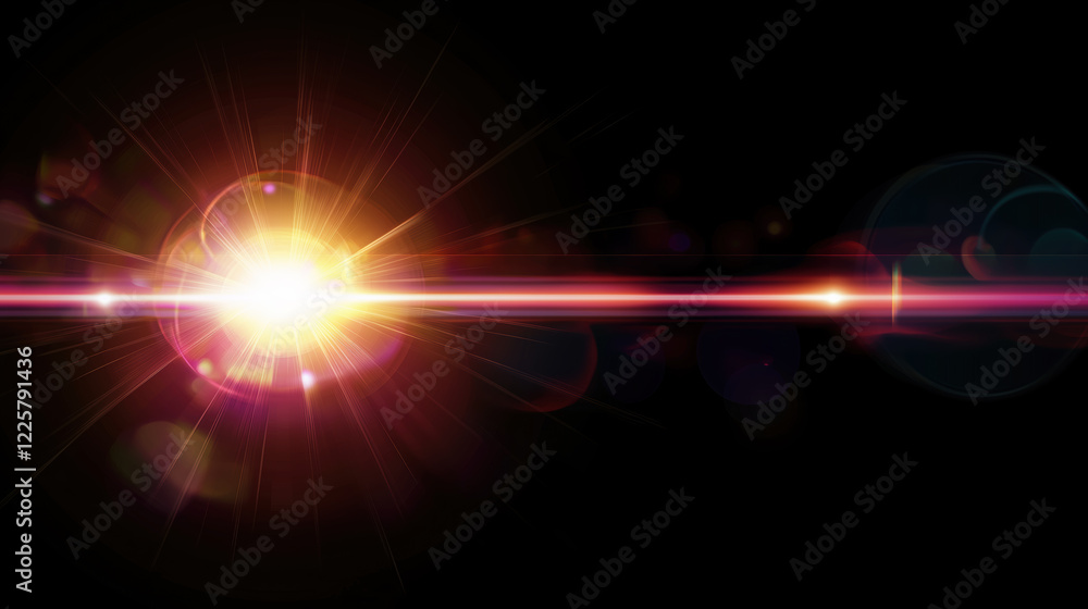 Lense flare overlay on black background. The background can be remove with a blending mode like screen Lense flare overlay on black background. The background can be remove with a blending mode like screen