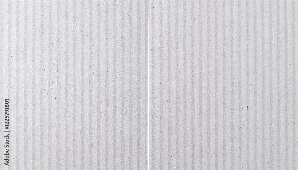 Textured white corrugated cardboard surface for elegant food photography backdrop Textured white corrugated cardboard surface for elegant food photography backdrop