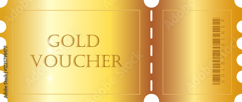 gold voucher, gold coupon