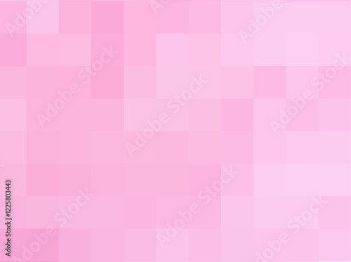 Gradient pink background. Abstract vector texture with intersecting light and dark pink squares. EPS 10. Illustration