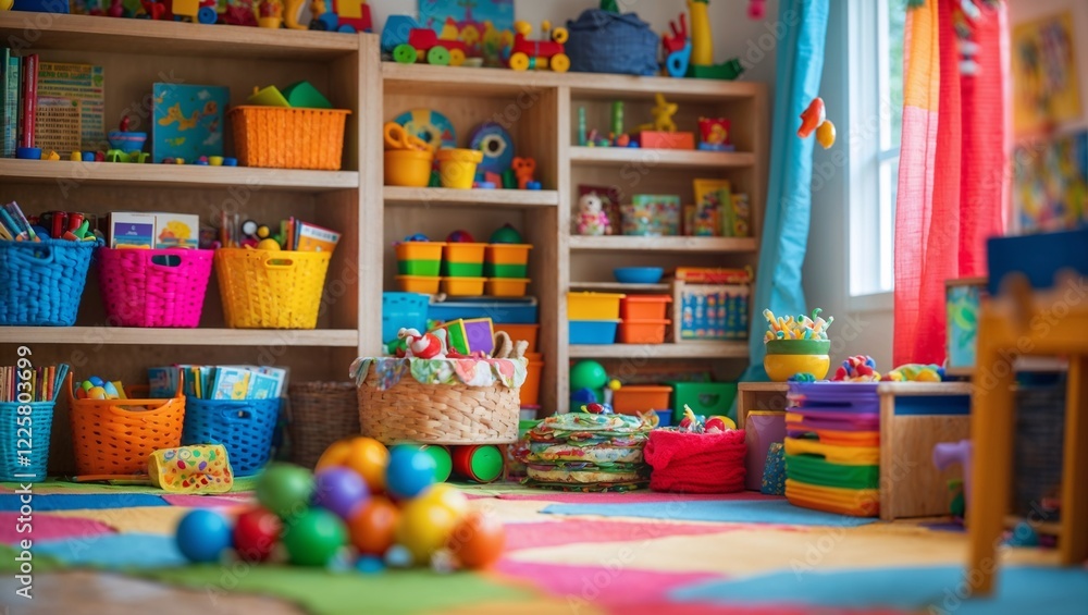 Children's playroom, colorful Children's playroom, colorful