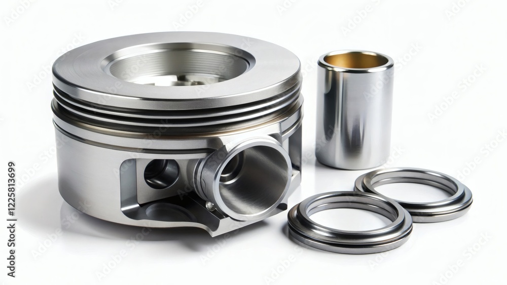 Automotive Piston, Piston Rings, and Connecting Rod Bushing Automotive Piston, Piston Rings, and Connecting Rod Bushing