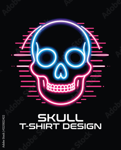 Skull Vector T Shirt Design