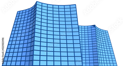 modern office buildings
