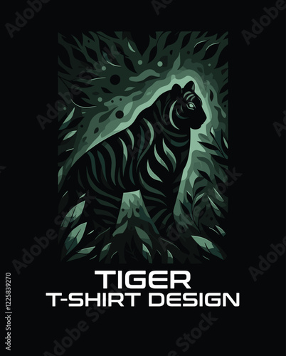Photography Tiger Vector T Shirt Design