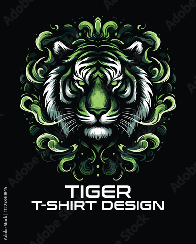 Photography Tiger Vector T Shirt Design