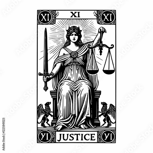 The Justice Tarot: Seeking Truth in Every Decision