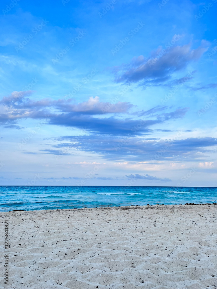 Scenic beach in Cancun, Mexico Scenic beach in Cancun, Mexico