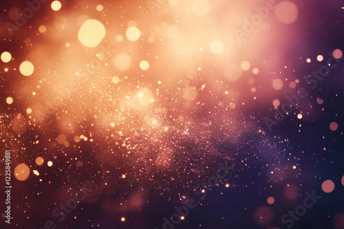 Wallpaper Mural Lightflare and bokeh light dots overlay background Torontodigital.ca