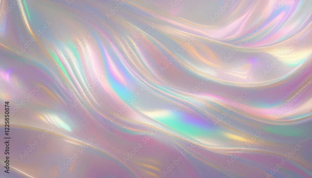 Luminous Mother of Pearl Sheen Polished Texture on Light at Dusk, Showcasing Glimmering Highlights and Silky Smooth Reflections, Perfect for Artistic or Jewelry Design Inspiration. Luminous Mother of Pearl Sheen Polished Texture on Light at Dusk, Showcasing Glimmering Highlights and Silky Smooth Reflections, Perfect for Artistic or Jewelry Design Inspiration.