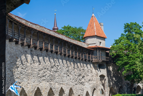 The old town of Tallinn in Estonia - Kiek in de Kök Fortifications