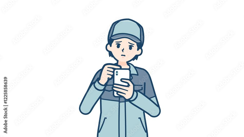 delivery man_smartphone do not understand_with alpha channel.mov delivery man_smartphone do not understand_with alpha channel.mov
