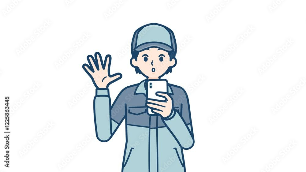 delivery man_smartphone surprised_with alpha channel.mov delivery man_smartphone surprised_with alpha channel.mov