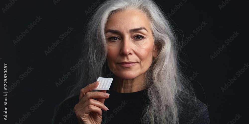 Portrait of a Woman with Product Portrait of a Woman with Product
