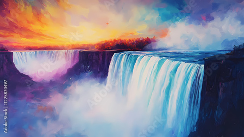niagara falls surreal dreamscape