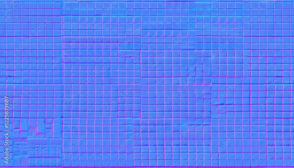 Highly Detailed Subway Square Tile Pattern Texture with Bump Mapping Perfect for Metro Floor or Wall Designs, Elevating Urban Architecture and Interior Decor. Highly Detailed Subway Square Tile Pattern Texture with Bump Mapping Perfect for Metro Floor or Wall Designs, Elevating Urban Architecture and Interior Decor.