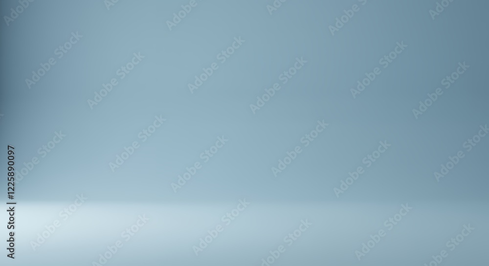 Fototapeta premium Simple Light Blue Studio Background Image