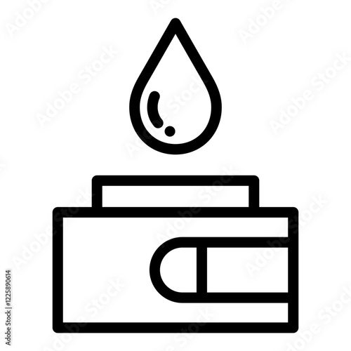 moisturizer icon. beauty care icon. skincare icon. icon about skincare