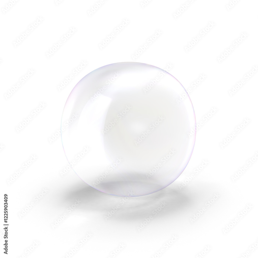 3d Isolated Translucent Clear Bubble Graphic Vector 3d Isolated Translucent Clear Bubble Graphic Vector