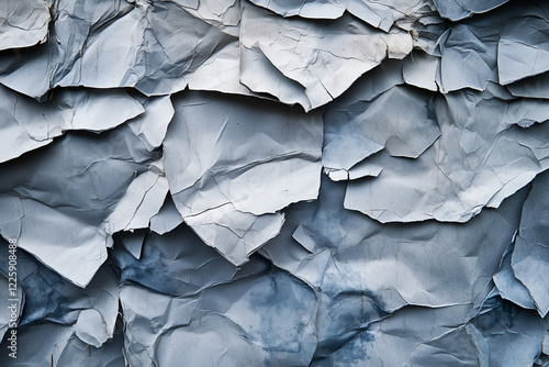 Wallpaper Mural Ripped Blue Watercolor Paper Texture Torontodigital.ca