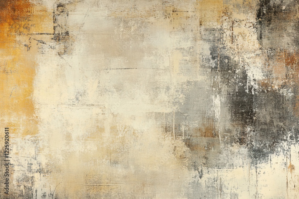 Abstract Beige and Gray Textured Canvas: A Serene Modern Artwork Abstract Beige and Gray Textured Canvas: A Serene Modern Artwork