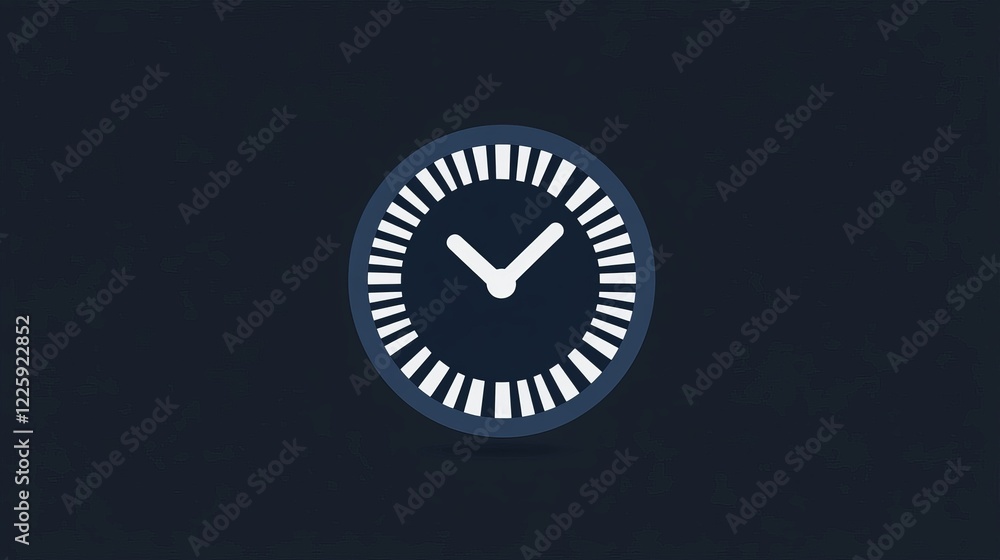 Minimalistic Timer Measure. Stripes Around the Circle. Timer Logo Countdown. Circular Icon with Lines. Time Sign or Logo Concept. Vector Illustration. Minimalistic Timer Measure. Stripes Around the Circle. Timer Logo Countdown. Circular Icon with Lines. Time Sign or Logo Concept. Vector Illustration.