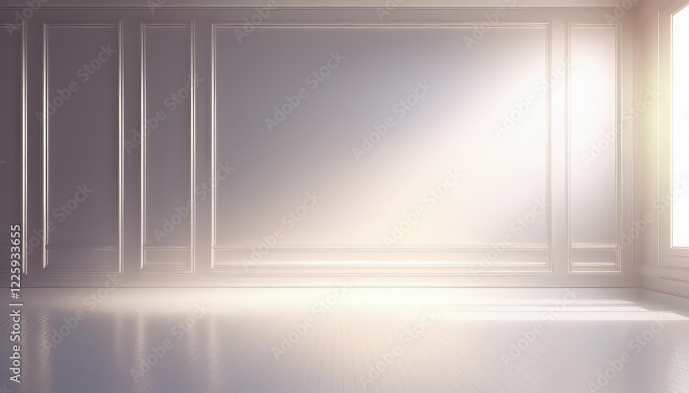 Striking 3D Wall Art with Subtle Gleaming Texture Showcasing a White Flare and Empty Pearl Design for Modern Interiors or Backgrounds Striking 3D Wall Art with Subtle Gleaming Texture Showcasing a White Flare and Empty Pearl Design for Modern Interiors or Backgrounds