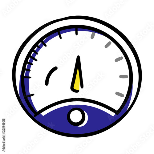 Free Download Fuel gauge icon measuring gas level in a vehicle tank. Concept of car fuel monitoring, energy consumption, and vehicle efficiency - GFXLoad