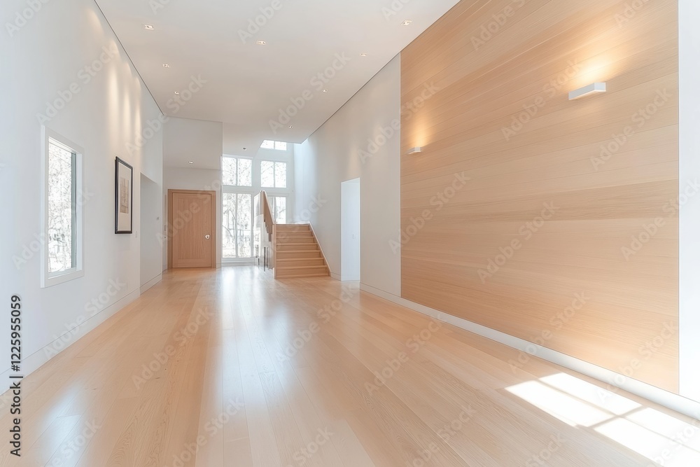 Obraz premium Modern apartment entry. Generative AI