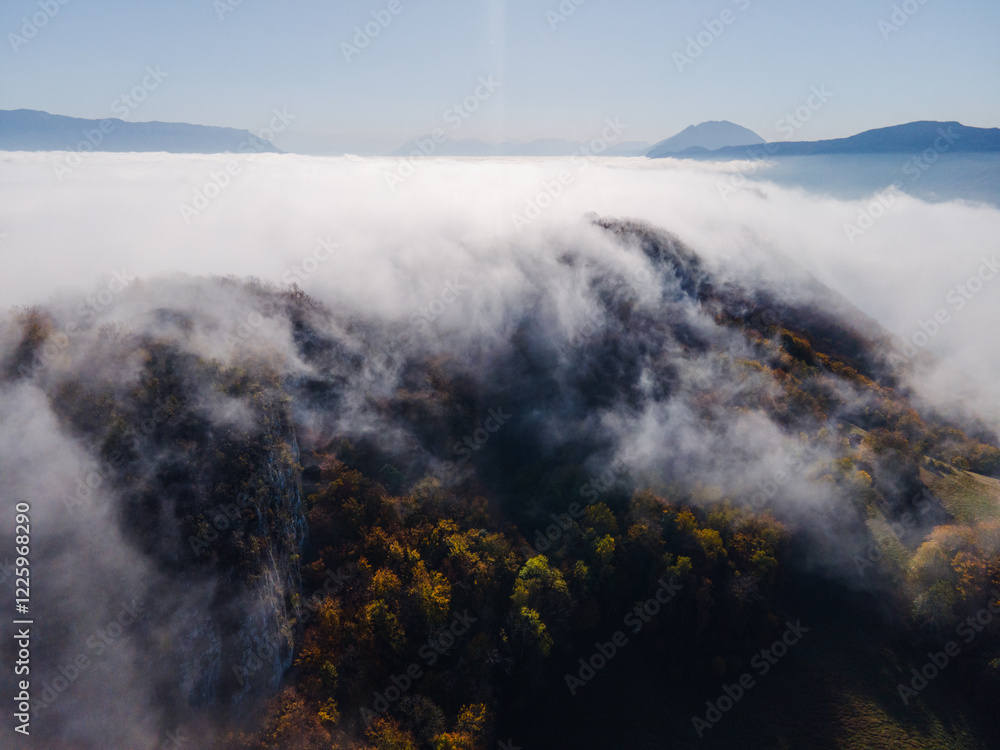 Obraz premium Chute de nuage