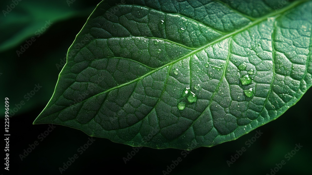 Fresh Green Cabbage Leaf Close-Up Detail - Natural Texture and Beauty Enhanced Fresh Green Cabbage Leaf Close-Up Detail - Natural Texture and Beauty Enhanced