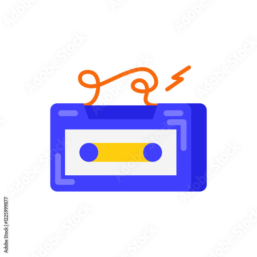  Tape cassette illustration 