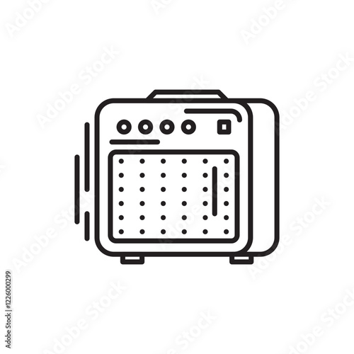Guitar Amplifier illustration