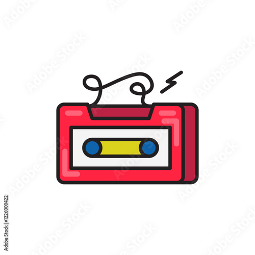  Tape cassette illustration 