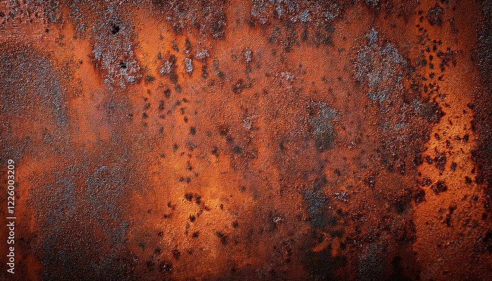 Authentic Rust Texture on Worn Iron Plate, Showcasing the Passage of Time and Wear in a Distinctive, Industrial Style Perfect for Aging Image Editing. Authentic Rust Texture on Worn Iron Plate, Showcasing the Passage of Time and Wear in a Distinctive, Industrial Style Perfect for Aging Image Editing.