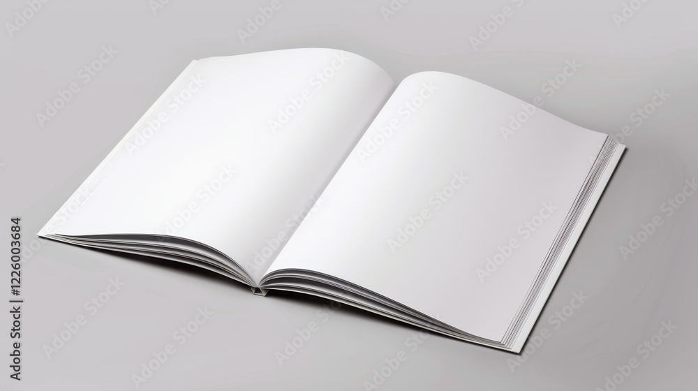 A versatile blank brochure template ideal for your mockup and presentation designs in a clean, minimal 3D style. A versatile blank brochure template ideal for your mockup and presentation designs in a clean, minimal 3D style.