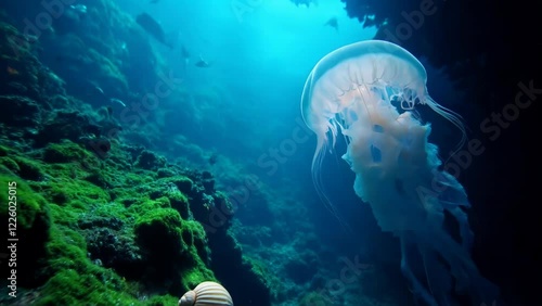 A Hidden Underwater World: Glowing Jellyfish and Bioluminescent Wonders Beneath the Ocean