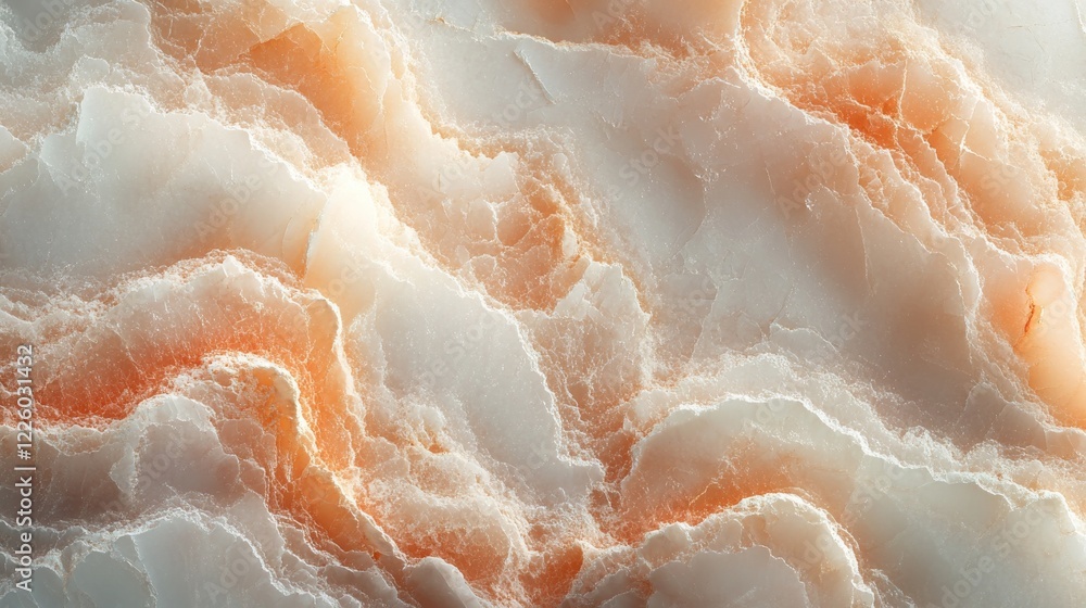 Abstract Orange and White Marble Stone Texture Abstract Orange and White Marble Stone Texture